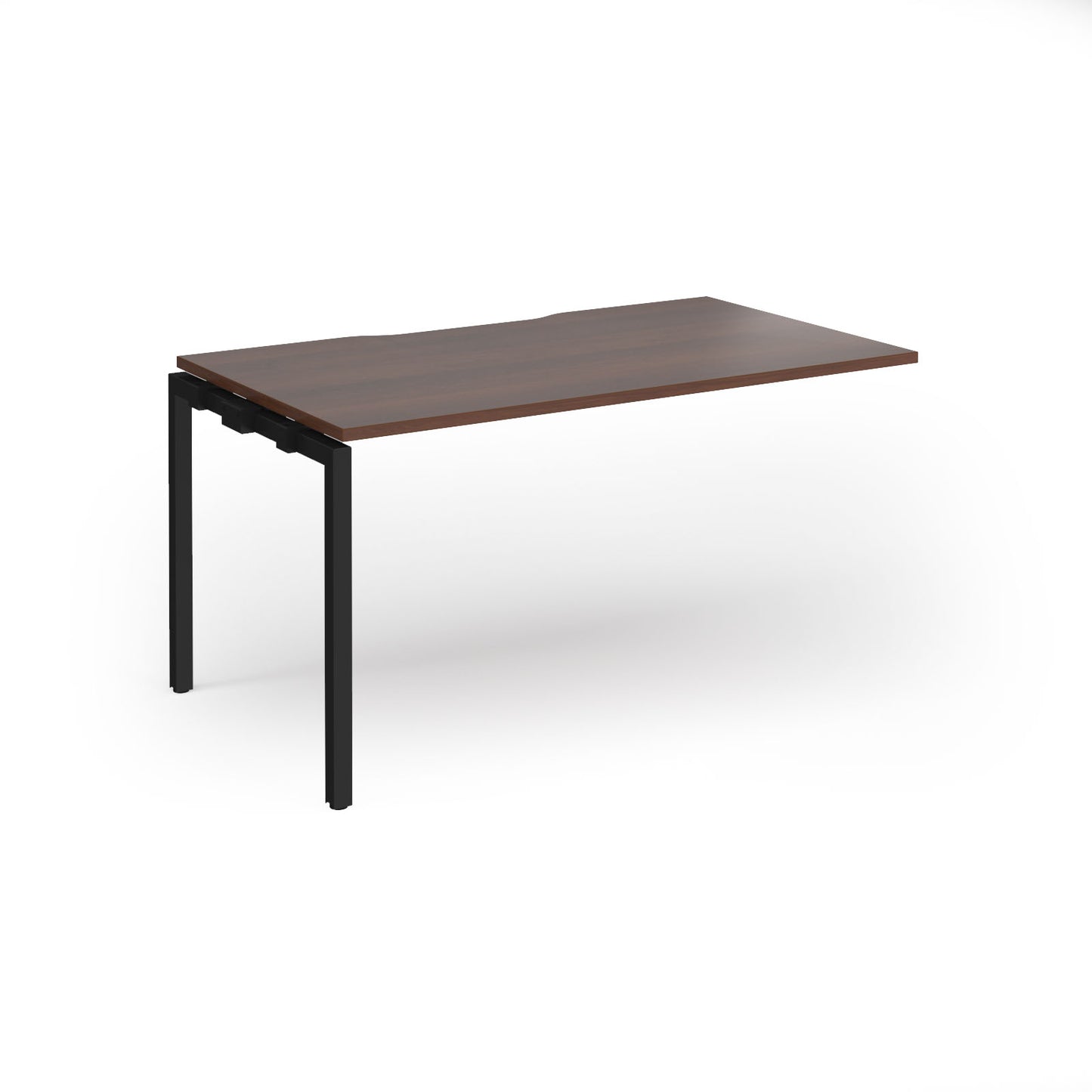 Connex Plus Goal Post Single Desk Add On 800mm deep - GCO148-AB-K-W