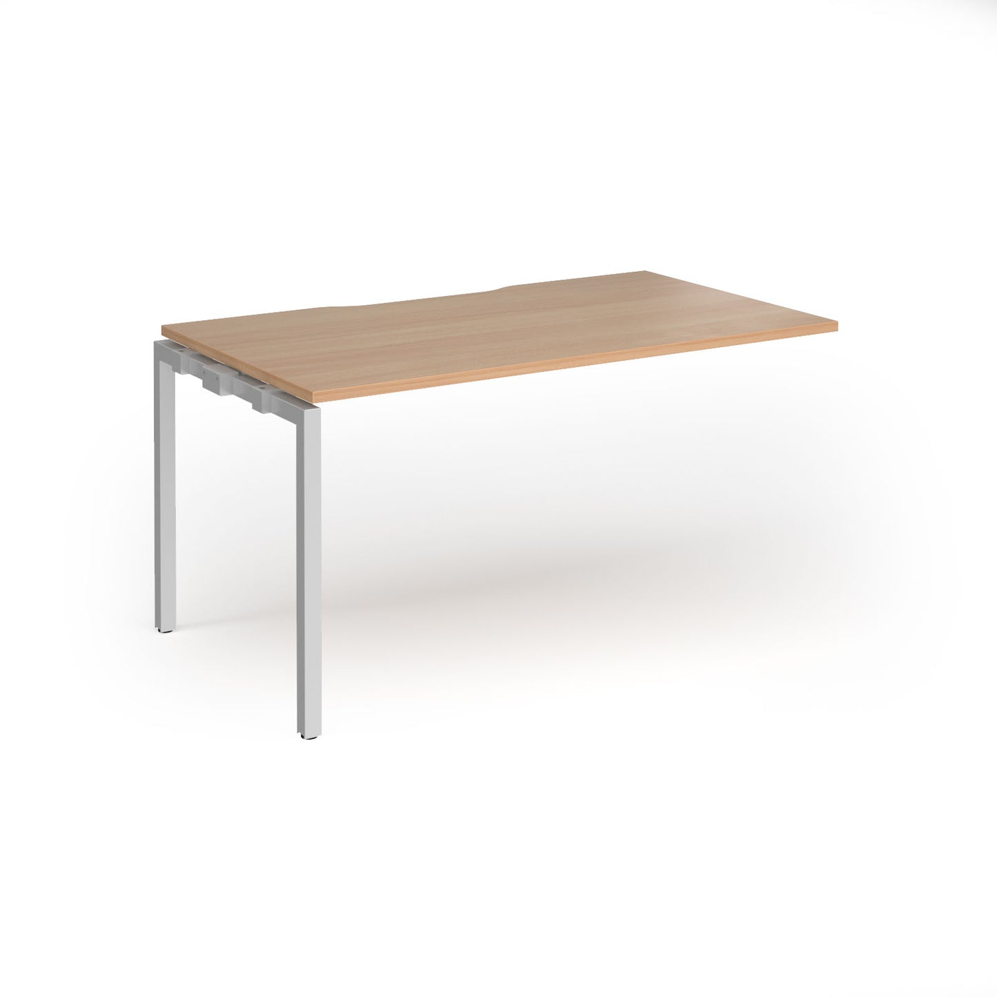 Connex Plus Goal Post Single Desk Add On 800mm deep - GCO148-AB-S-B