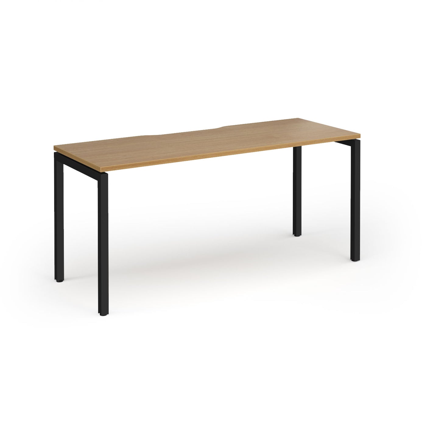 Connex Plus Goal Post Single Desk 600mm deep - GCO166-K-O