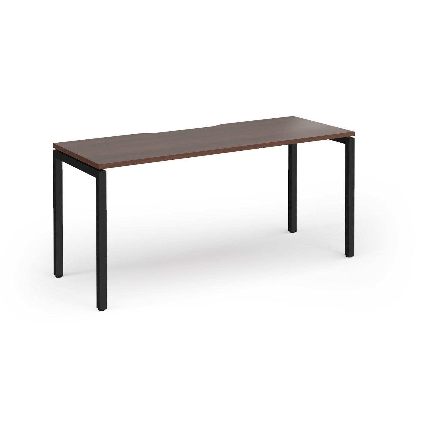 Connex Plus Goal Post Single Desk 600mm deep - GCO166-K-W