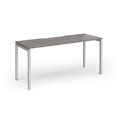 Connex Plus Goal Post Single Desk 600mm deep - GCO166-S-GO