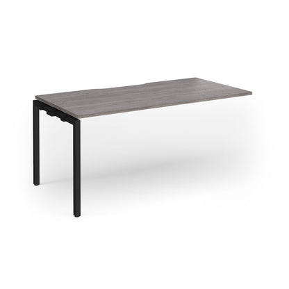 Connex Plus Goal Post Single Desk Add On 800mm deep - GCO168-AB-K-GO