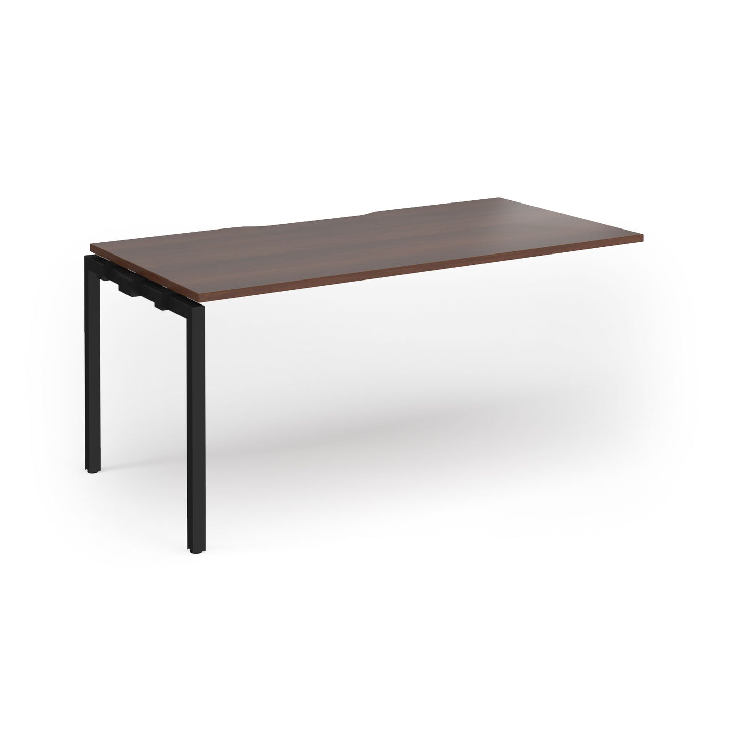 Connex Plus Goal Post Single Desk Add On 800mm deep - GCO168-AB-K-W