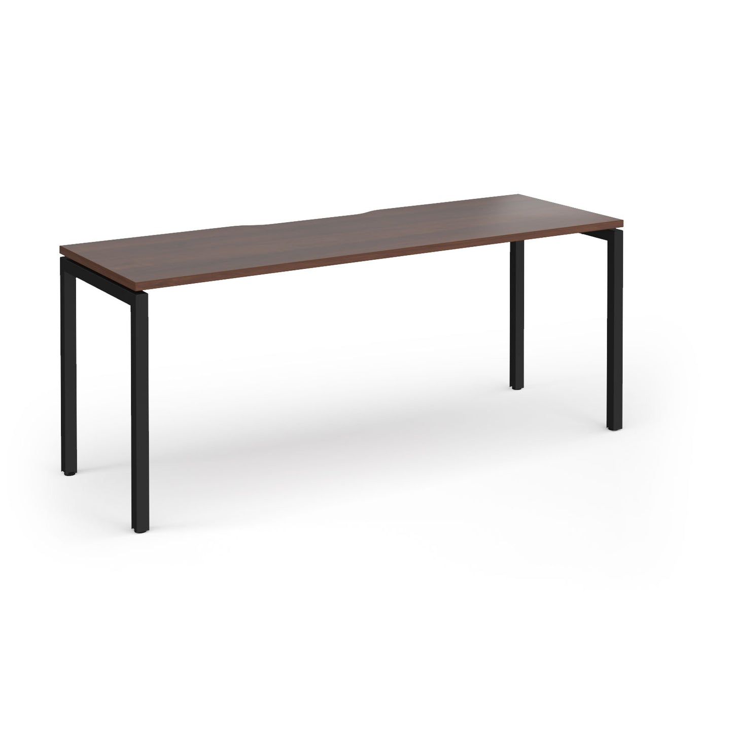 Connex Plus Goal Post Single Desk 600mm deep - GCO186-K-W
