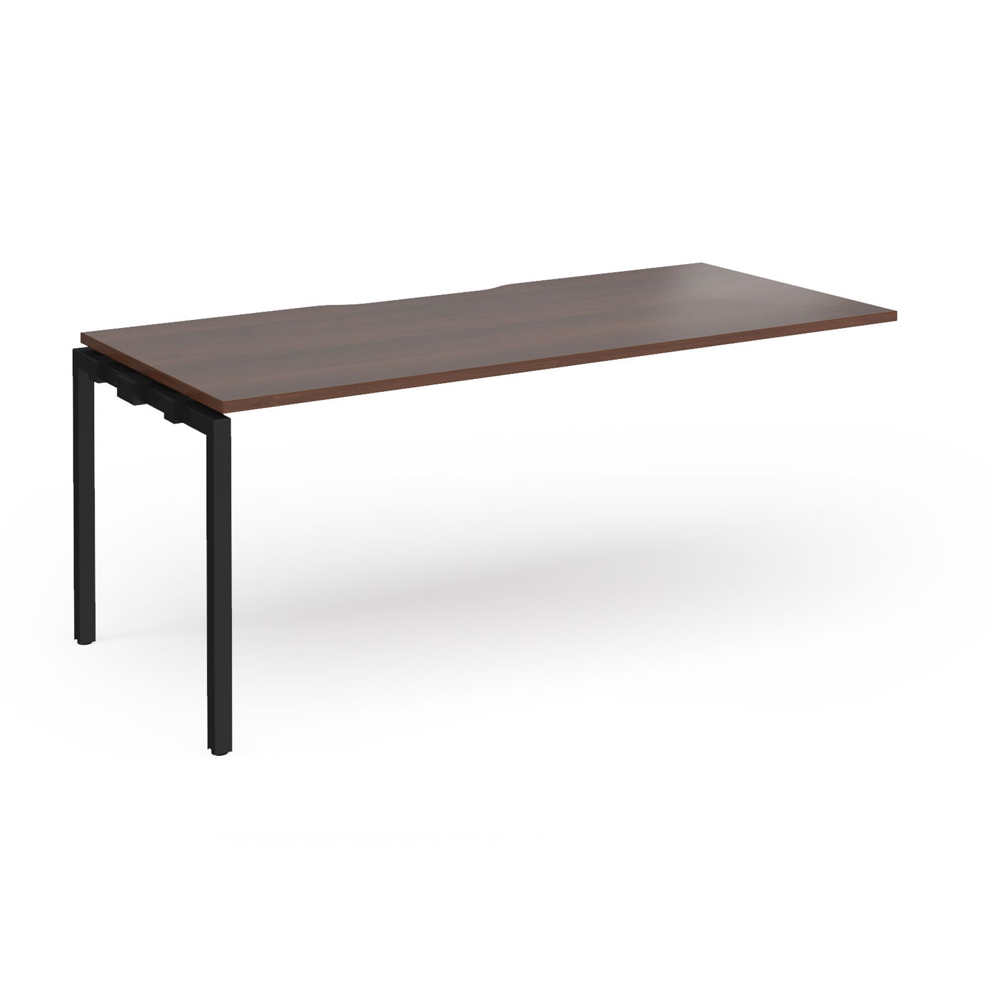 Connex Plus Goal Post Single Desk Add On 800mm deep - GCO188-AB-K-W