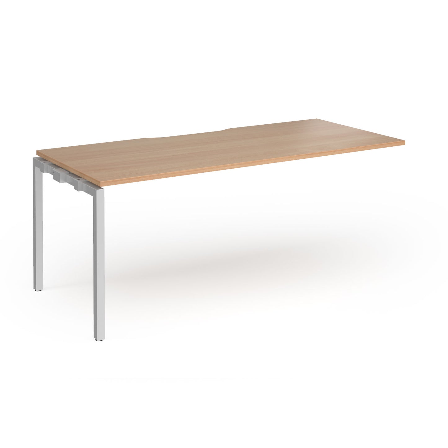 Connex Plus Goal Post Single Desk Add On 800mm deep - GCO188-AB-S-B