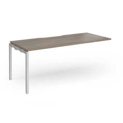 Connex Plus Goal Post Single Desk Add On 800mm deep - GCO188-AB-S-NO