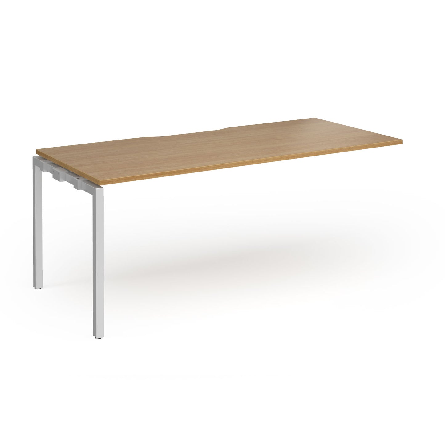 Connex Plus Goal Post Single Desk Add On 800mm deep - GCO188-AB-S-O