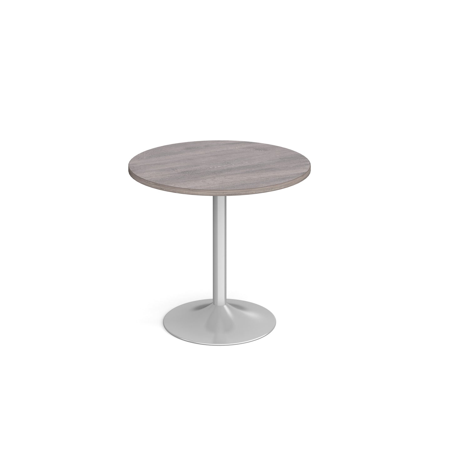 Genoa circular dining table with trumpet base - GDC800-S-GO