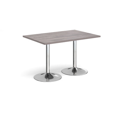 Genoa rectangular dining table with trumpet base - GDR1200-C-GO