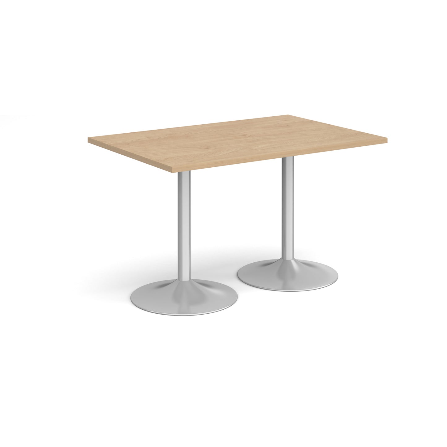 Genoa rectangular dining table with trumpet base - GDR1200-S-KO