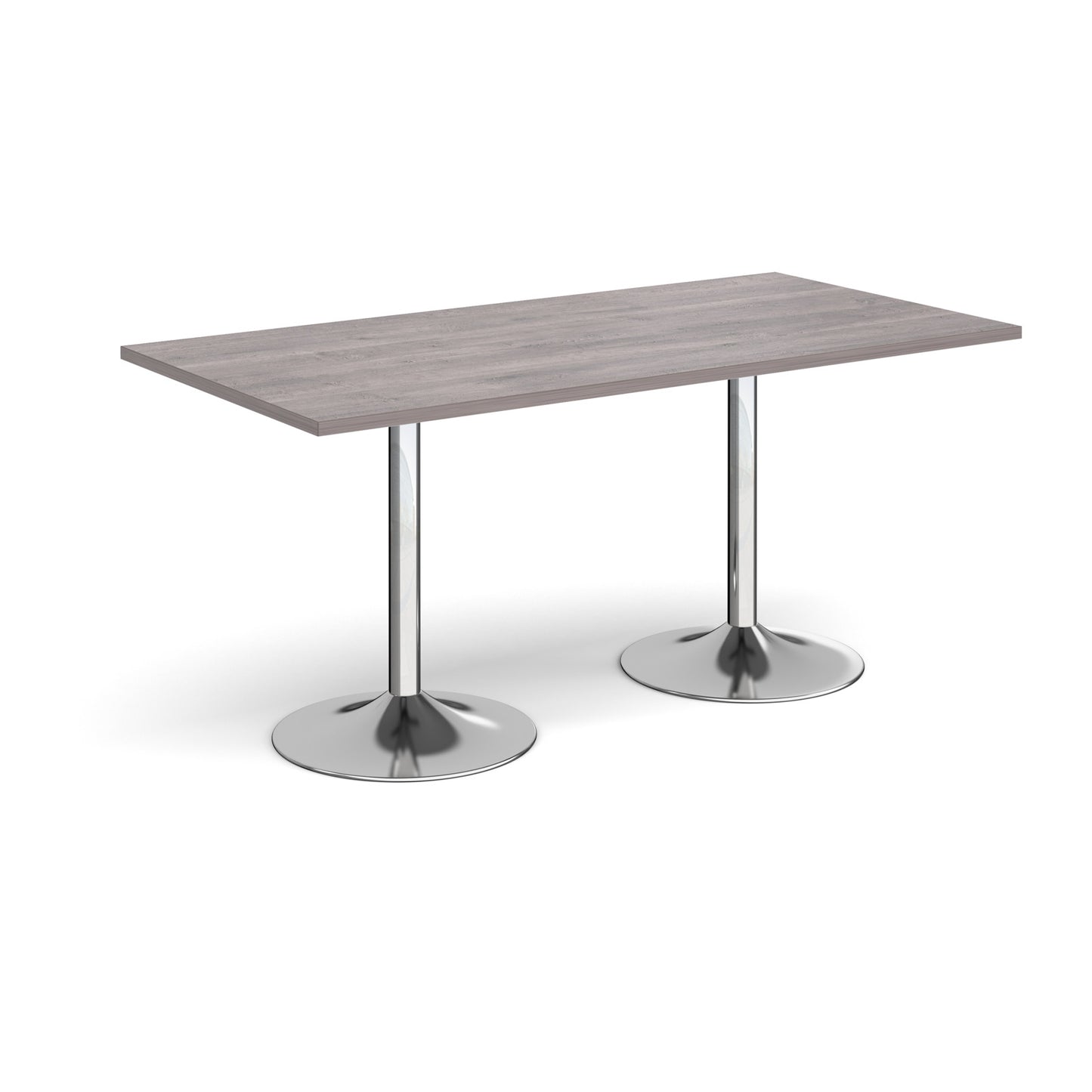 Genoa rectangular dining table with trumpet base - GDR1600-C-GO