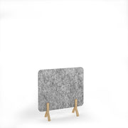 Grain Accoustic Floor Standing Screen Wooden Legs