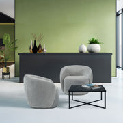 Grace swivel club chair