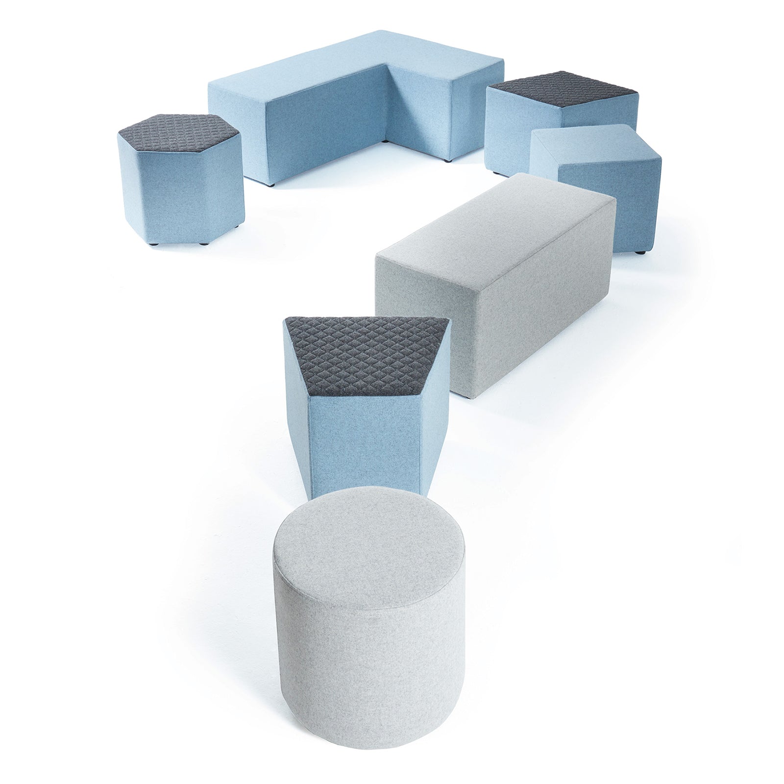 Groove modular breakout seating - Brick