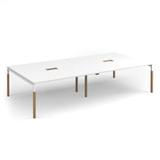 Connex Plus Goal Post rectangular boardroom table power ready