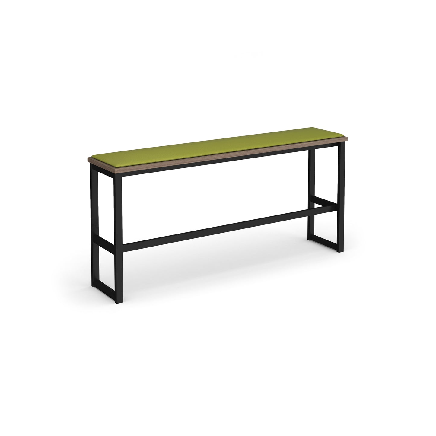 Otto Poseur high bench with seat pad - HBSP1650-K