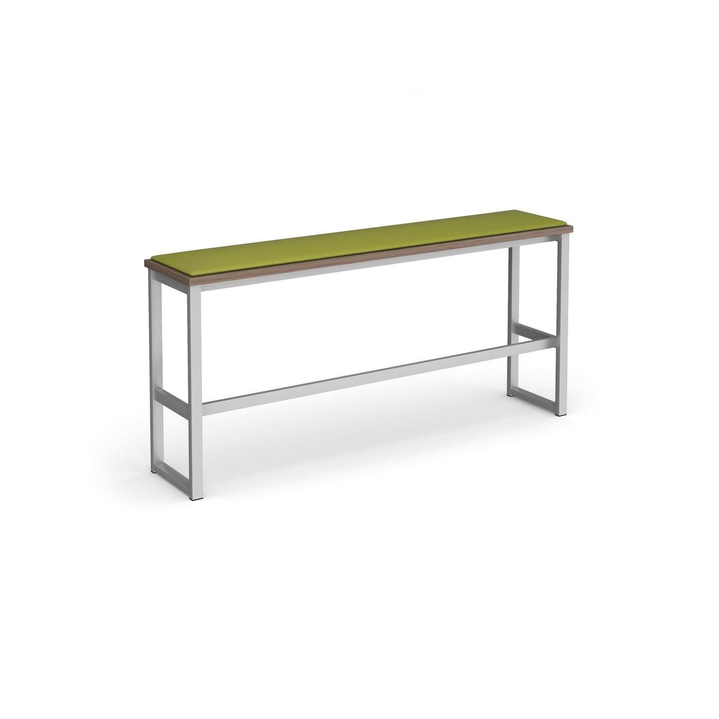 Otto Poseur high bench with seat pad - HBSP1650-S