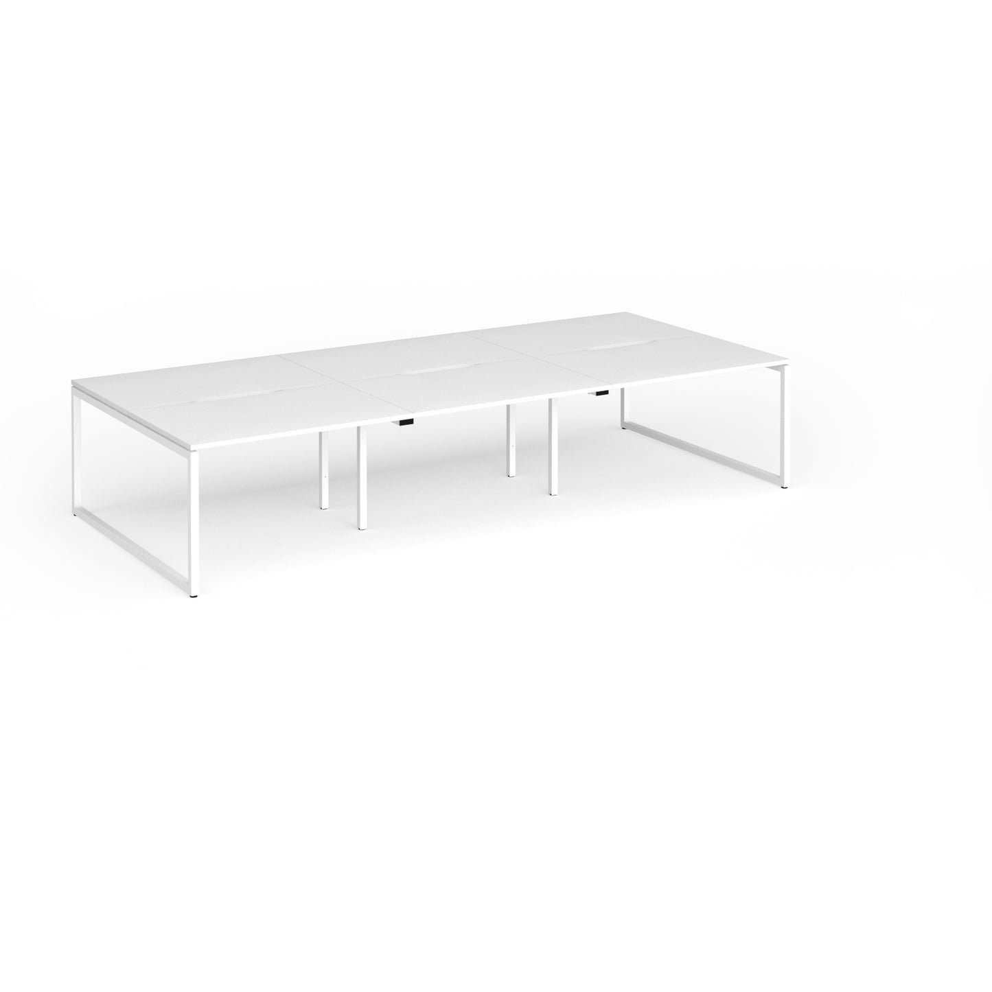 Connex Plus O Frame 3600 x 1600 Beech top - HCO3616-WH-WH