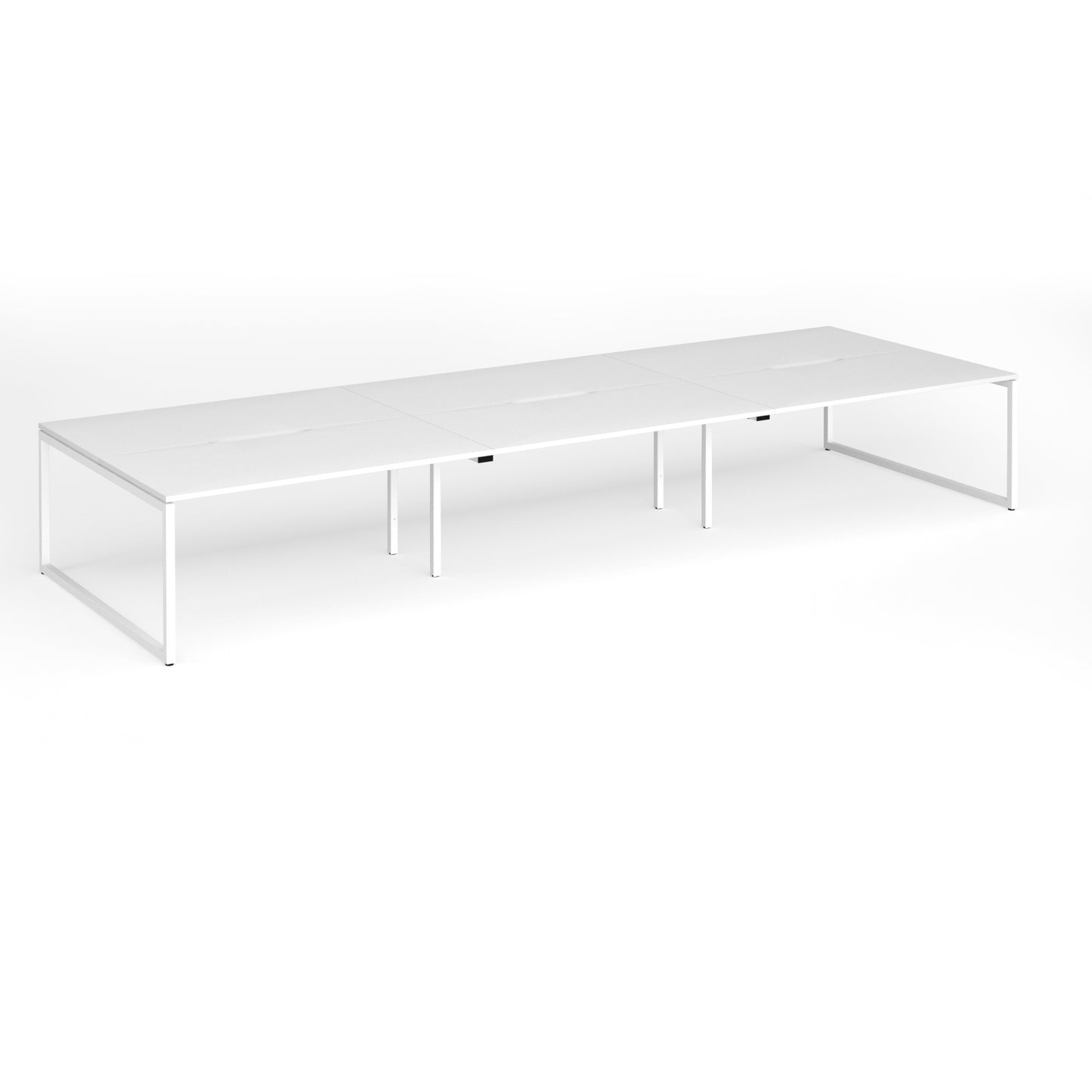 Connex Plus O Frame 3600 x 1600 Beech top - HCO4816-WH-WH