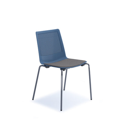 Harmony multi-purpose chair with seat pad - HRM504C-BL-SP
