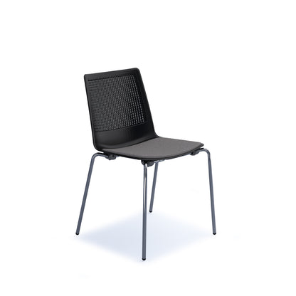 Harmony multi-purpose chair with seat pad - HRM504C-K-SP