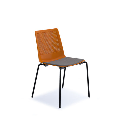 Harmony multi-purpose chair with seat pad - HRM504K-OR-SP