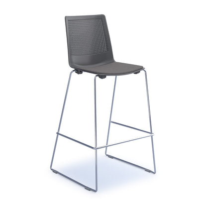 Harmony multi-purpose stool with seat pad - HRM509C-GR-SP