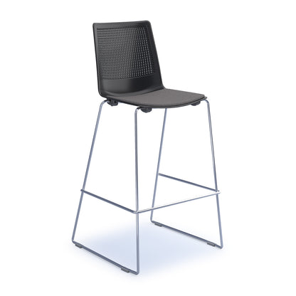 Harmony multi-purpose stool with seat pad - HRM509C-K-SP