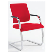 Verco Executive seating - Vibe Fully Upholstered Medium Back Visitor Chair with Arms