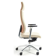 Verco Executive seating - Vibe Show Wood High Back Task Chair with Arms