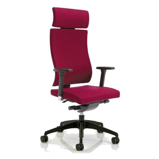 Verco Executive seating - Vibe Show Wood High Back Task Chair with Adjustable Arms