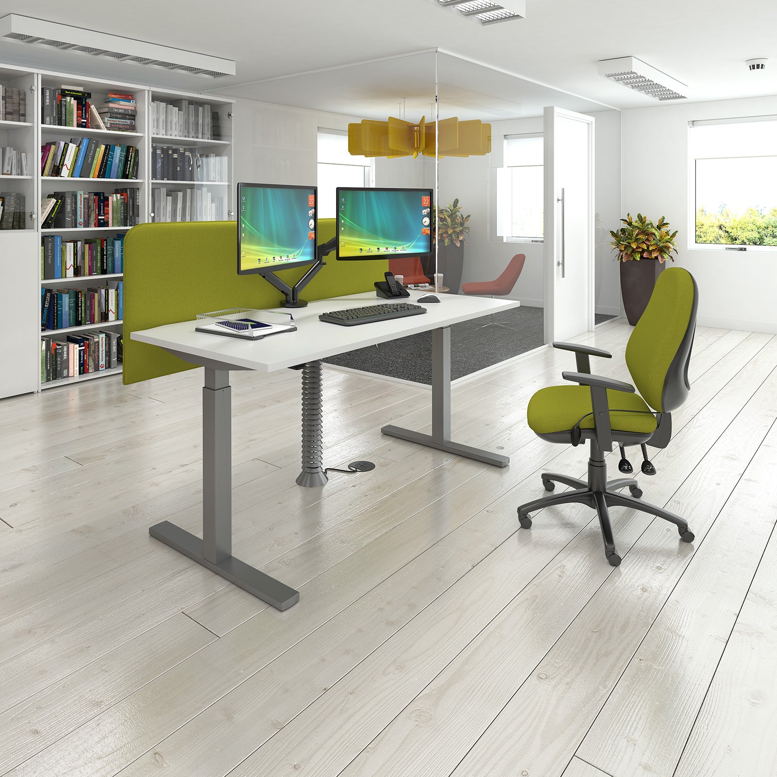 Jota XXL fabric back operator chair