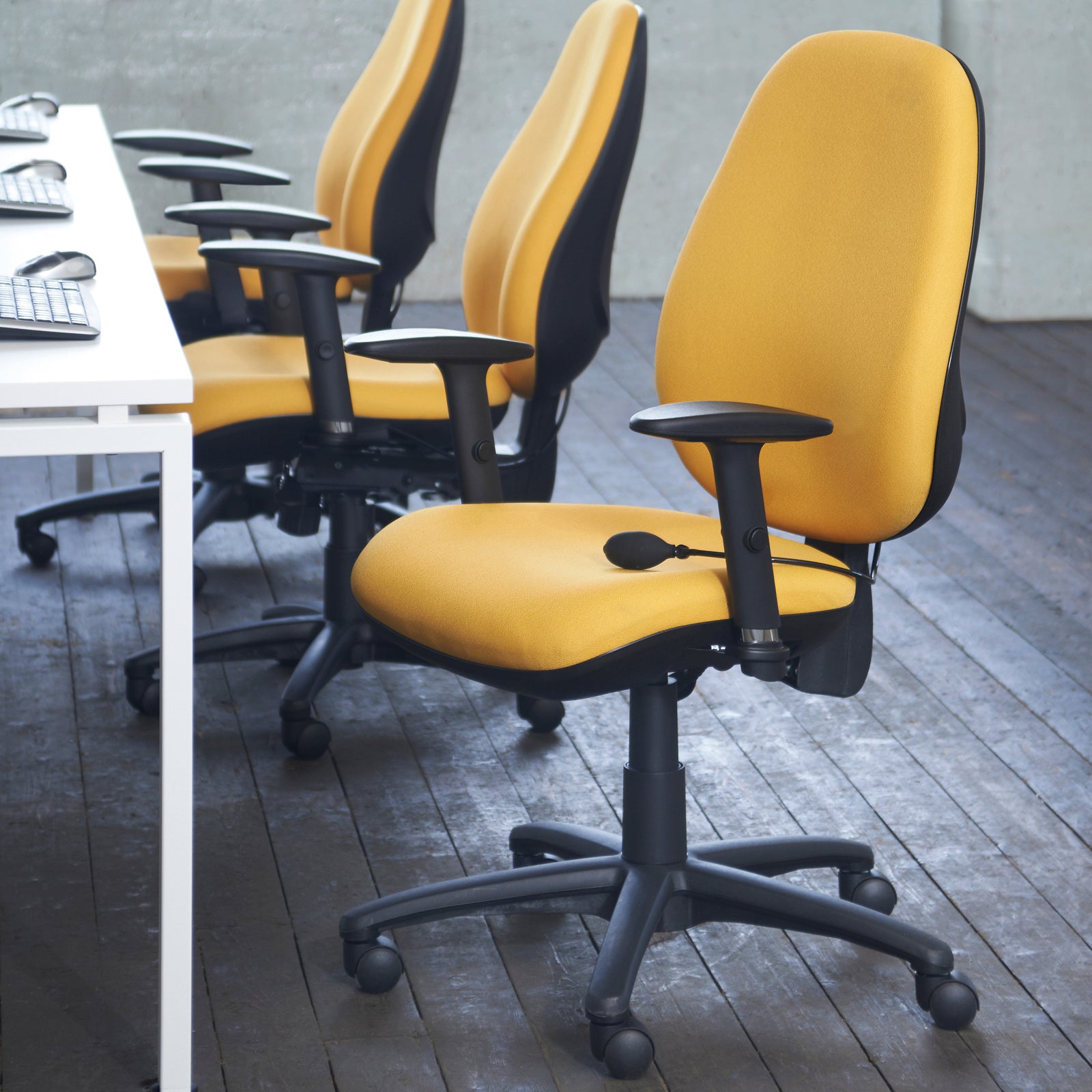 Jota XL fabric back operator chair - MTO
