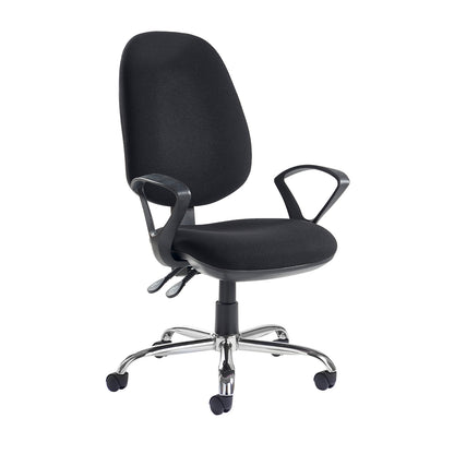 Jota XXL fabric back operator chair - JX43-C00