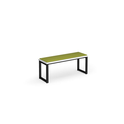 Otto low bench with seat pad - LBSP1050-K-WH