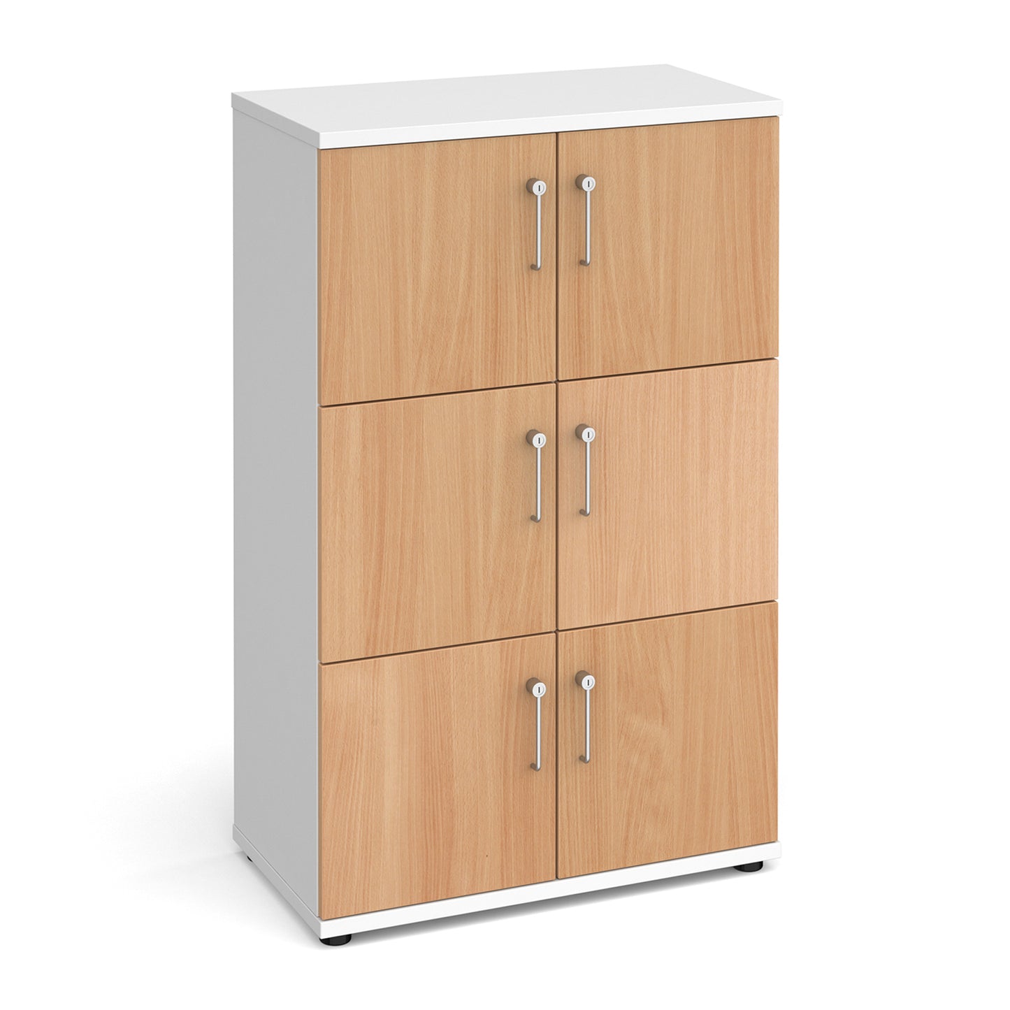 Wooden storage lockers - LCK6DB