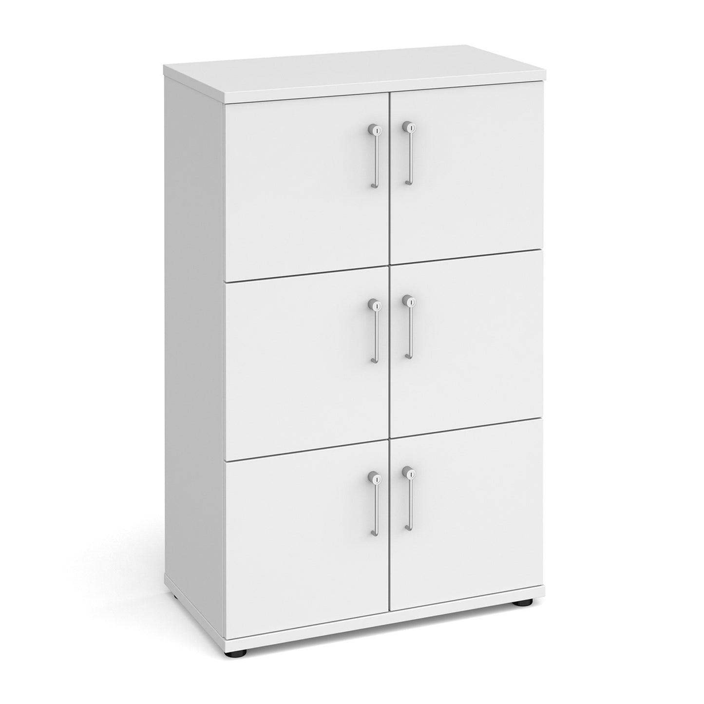 Wooden storage lockers - LCK6DWH