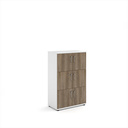 Wooden storage lockers - LCK6DNO