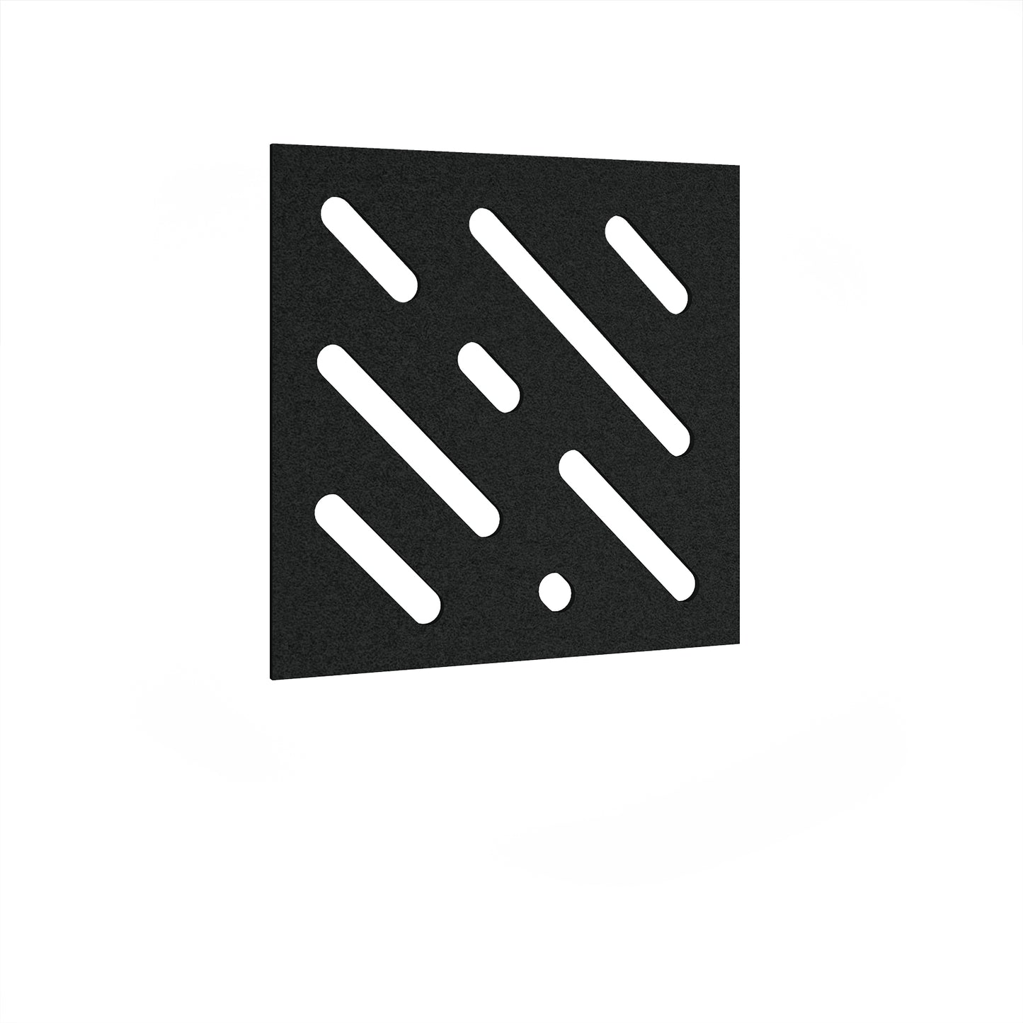 Lozenge Acoustic Ceiling-Wall Tiles 590w - LCWT590-BK