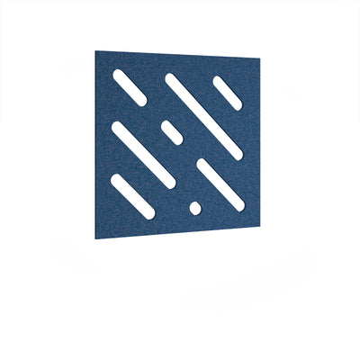 Lozenge Acoustic Ceiling-Wall Tiles 590w - LCWT590-BL