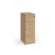 Wooden 4 door filing cabinet