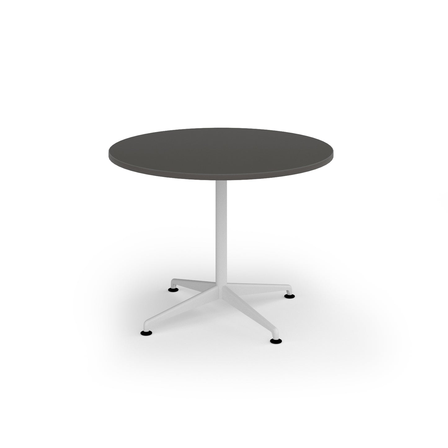 Loft circular dining table - LTDC10-WH-OG