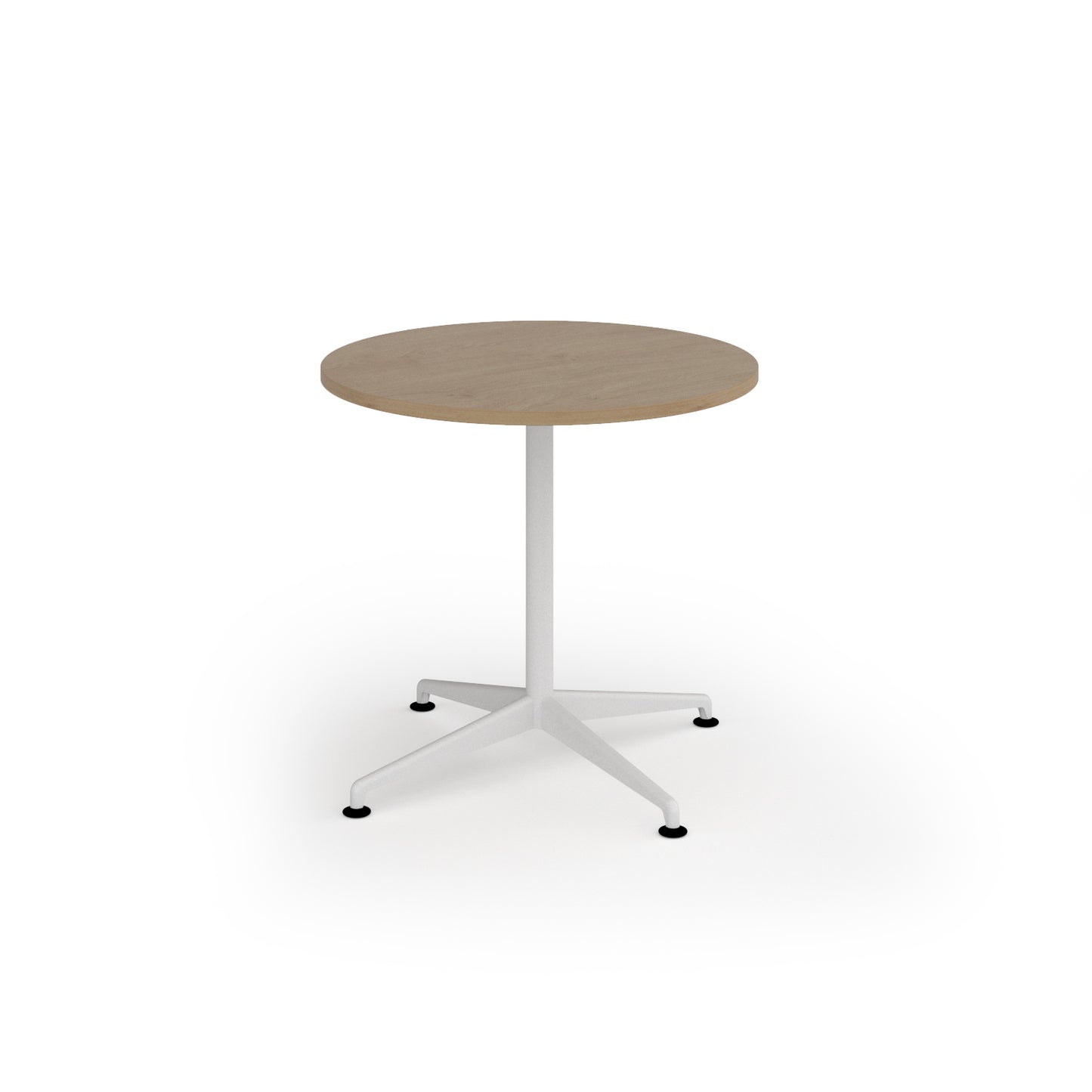Loft circular dining table - LTDC8-WH-KO