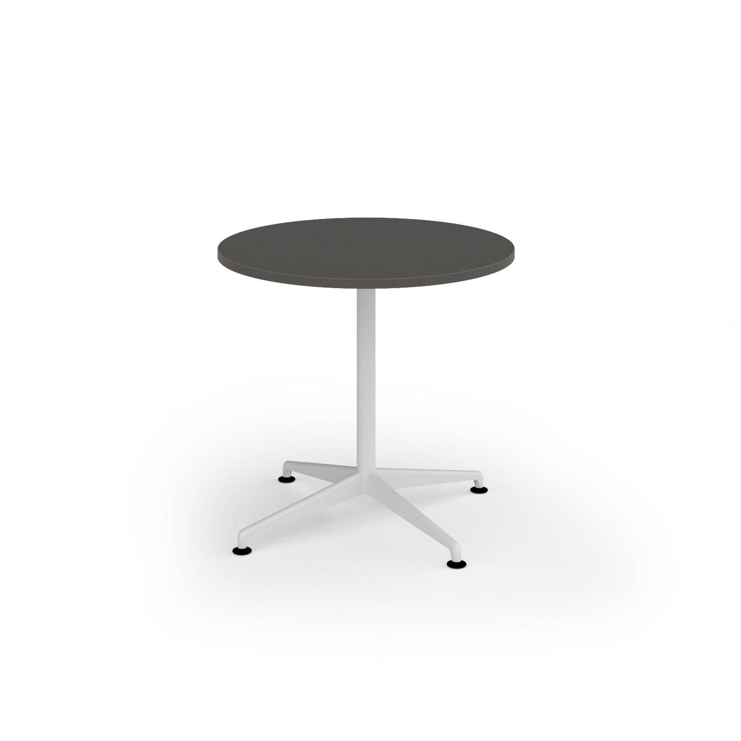 Loft circular dining table - LTDC8-WH-OG
