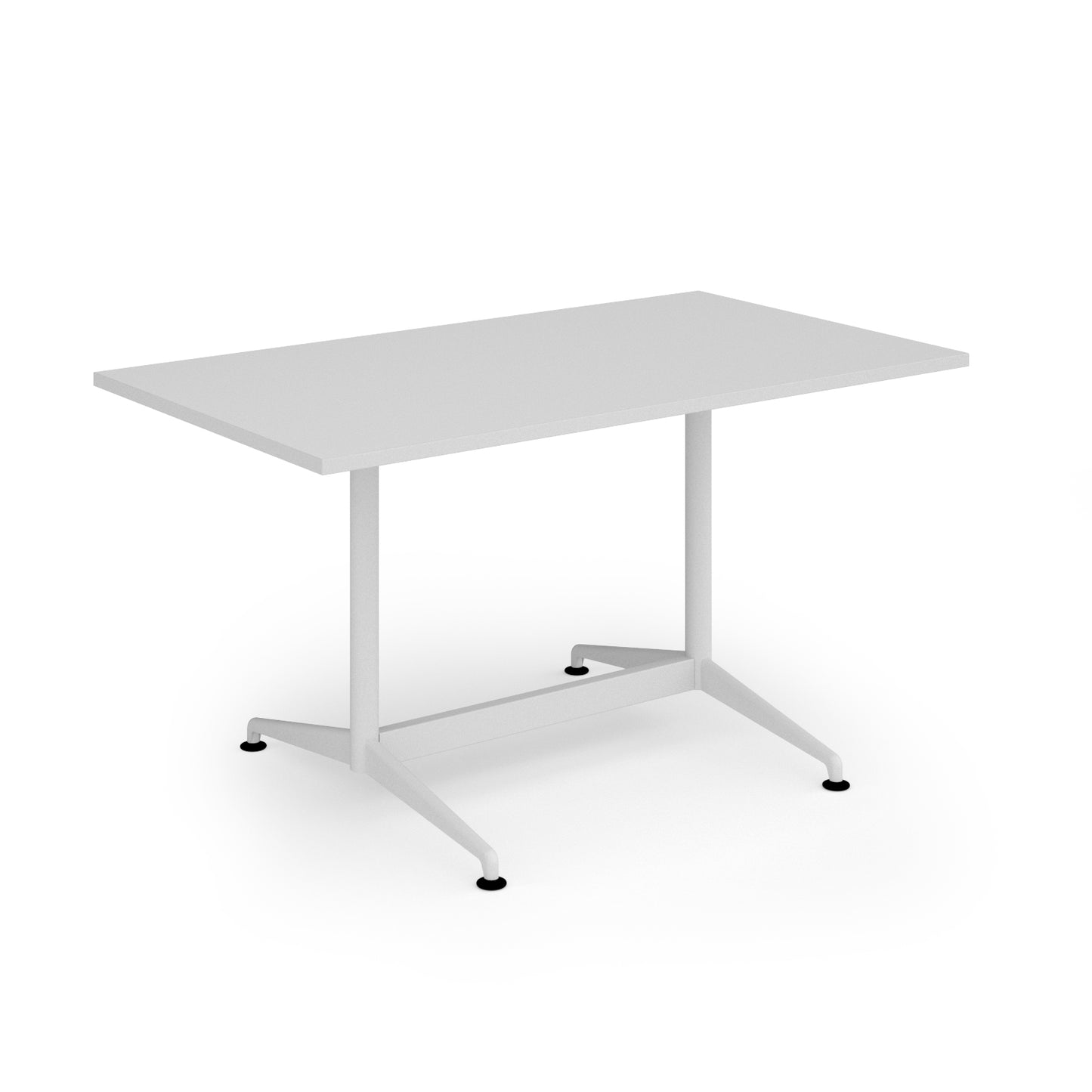 Loft dining table - LTDR148-WH-WH