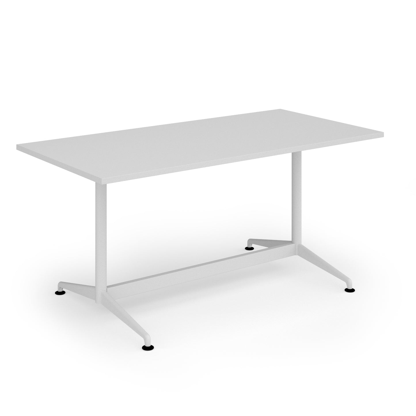 Loft dining table - LTDR168-WH-WH