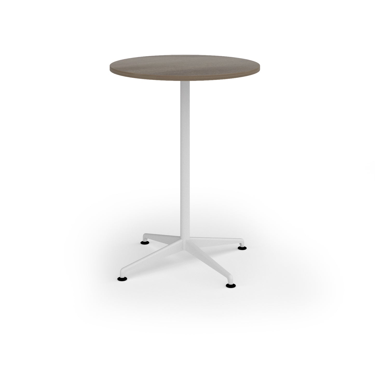 Loft circular poseur table - LTPC8-WH-NO