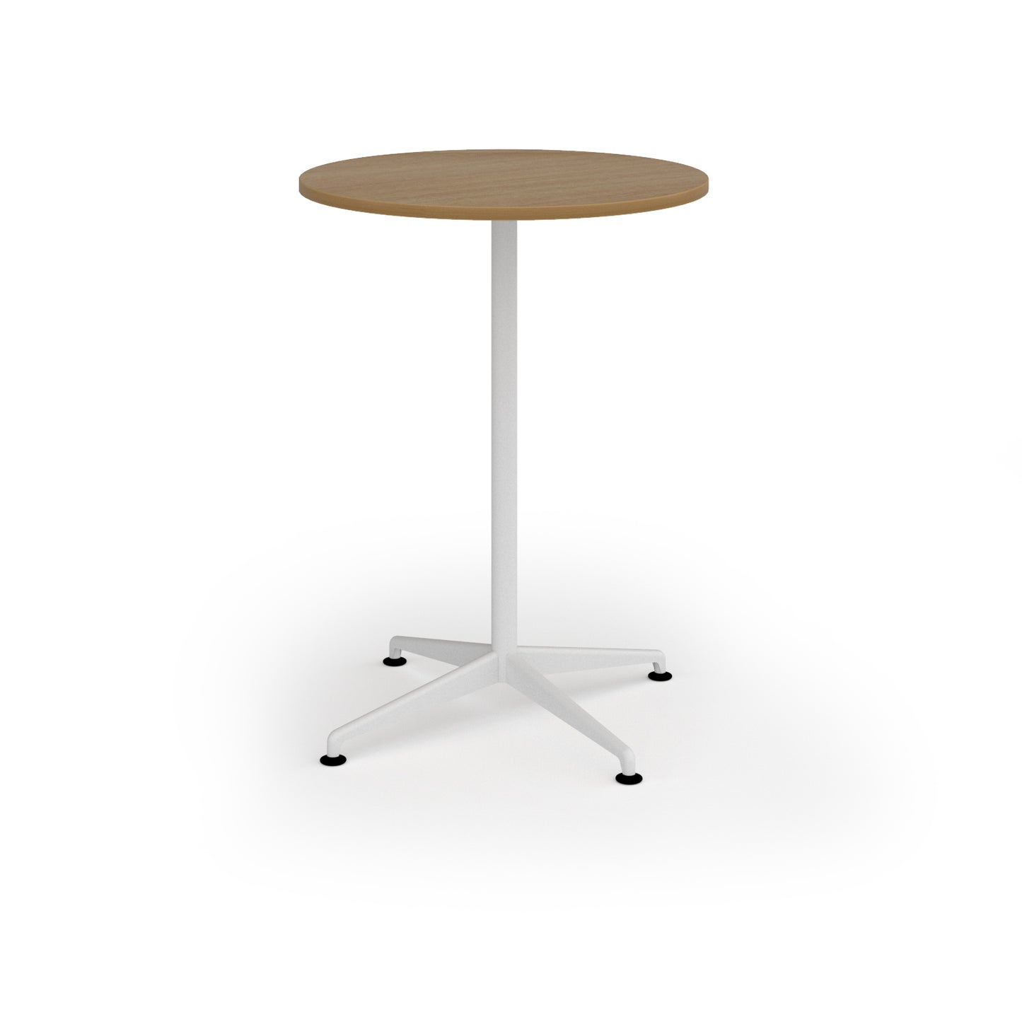 Loft circular poseur table - LTPC8-WH-O