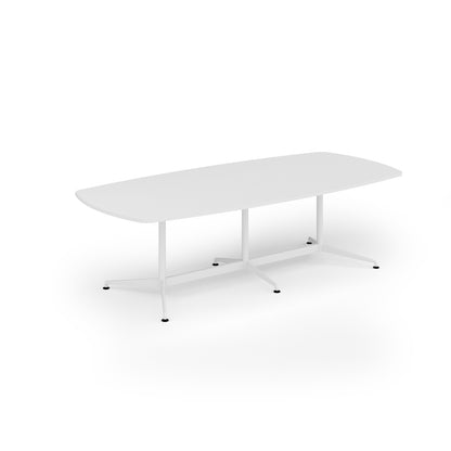 Loft double barrel table - LTW2612-WH-WH